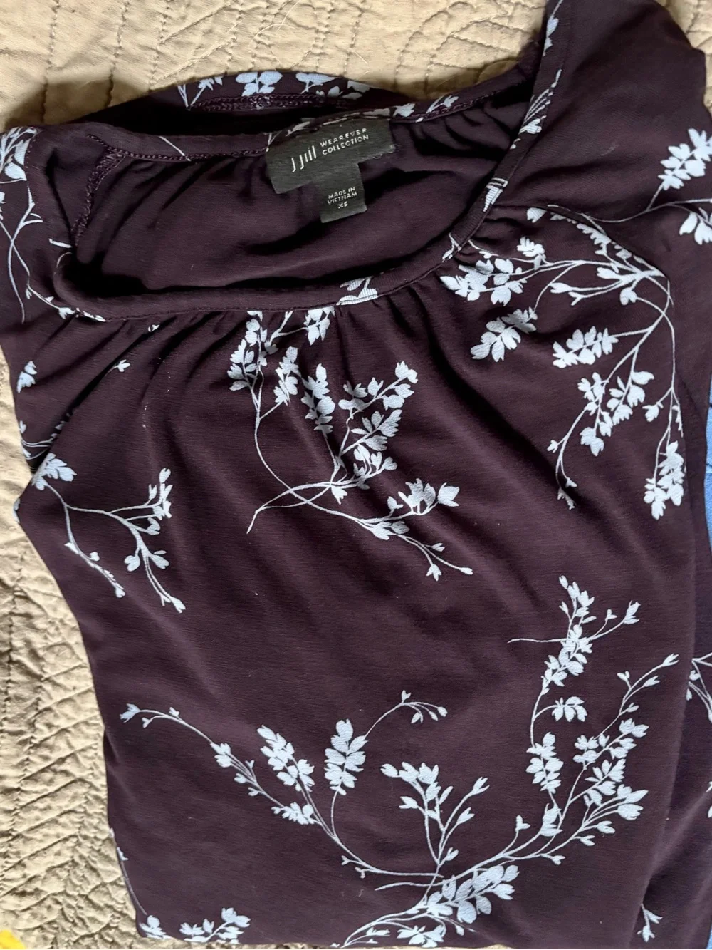 4 J. Jill long sleeved pullover tops, GUC - Picture 5 of 5
